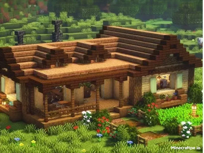 Kiểm Tra Nhà Minecraft Sau Khi Hoàn Thiện
