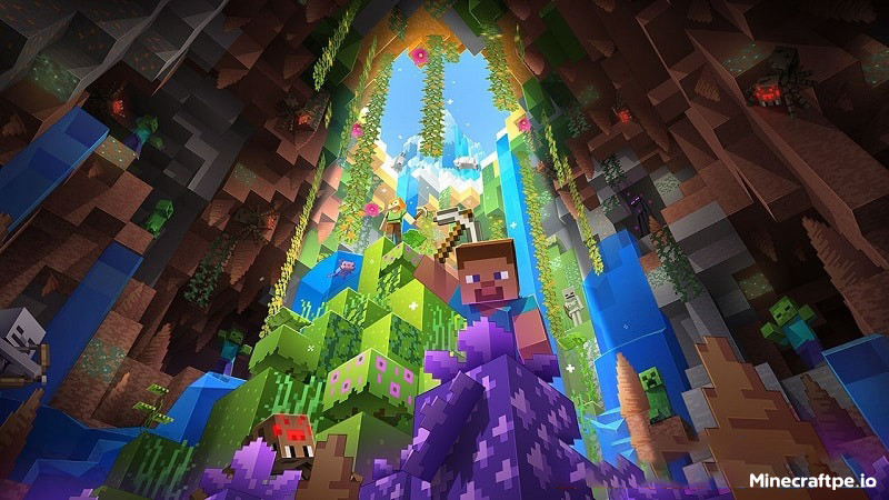 Tải Minecraft 1.18.0 APK Tiếng Việt, Miễn Phí