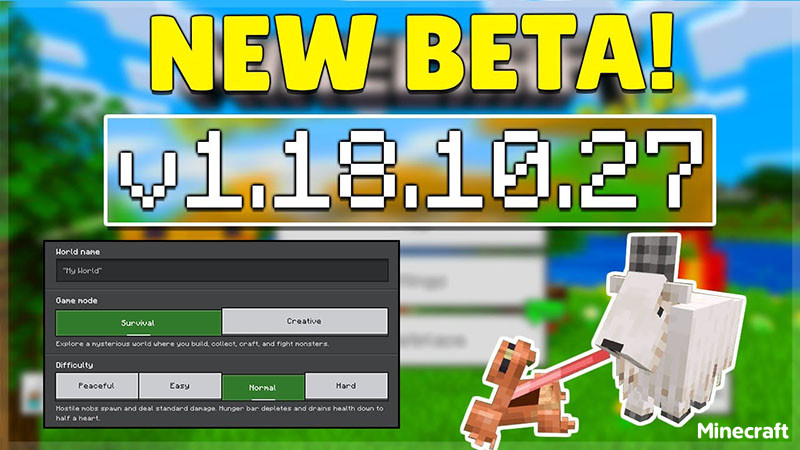 Tải Minecraft Beta 1.18.10.27 Miễn Phí Cho Android