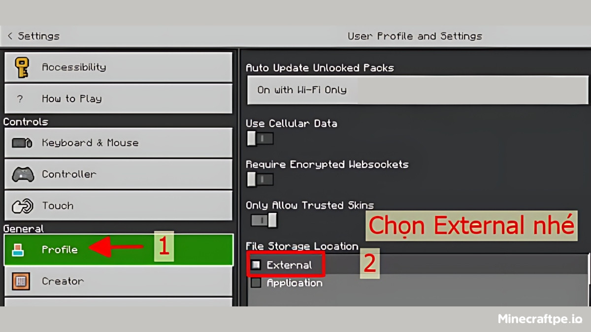 Tải Minecraft 1.18.32 APK Chính thức Tiếng Việt + Xbox Live