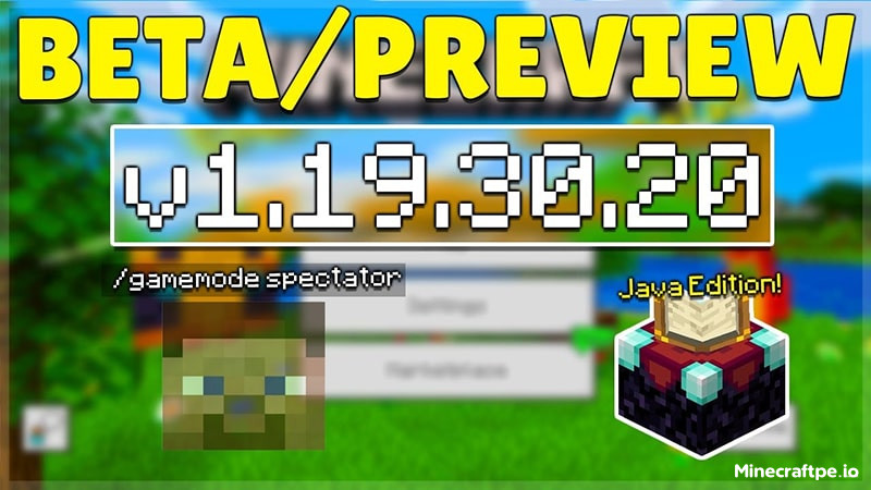 Tải Minecraft BETA 1.19.30.20 APK Tiếng Việt Miễn Phí