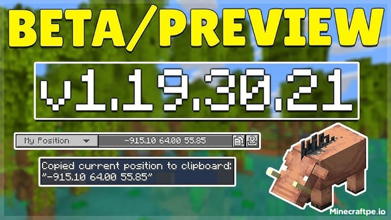 Tải Minecraft BETA 1.19.30.21 APK Tiếng Việt Miễn Phí