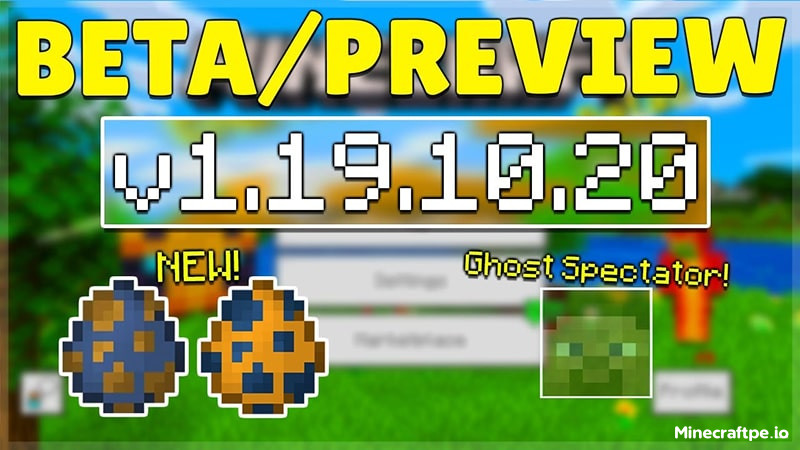 Tải Minecraft BETA 1.19.10.20 APK Miễn Phí có tiếng Việt cho Android