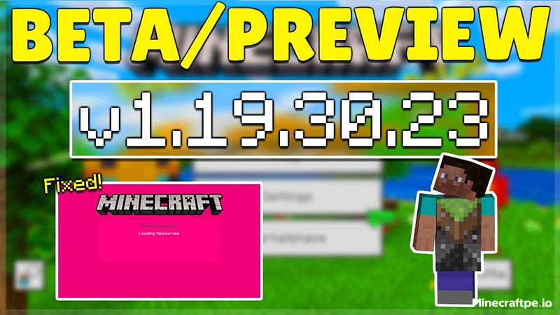 Tải Minecraft BETA 1.19.30.23 APK Tiếng Việt Miễn Phí