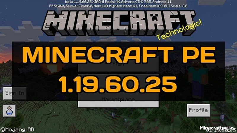 Tải Minecraft BETA 1.19.60.25 APK Tiếng Việt Miễn Phí