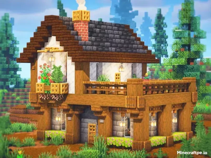 Nhà Sinh Tồn Trong Minecraft