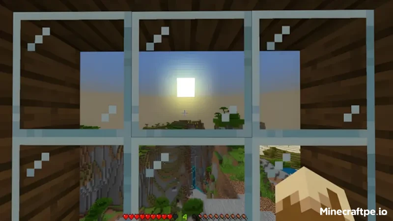 Cách Làm Gương Trong Minecraft