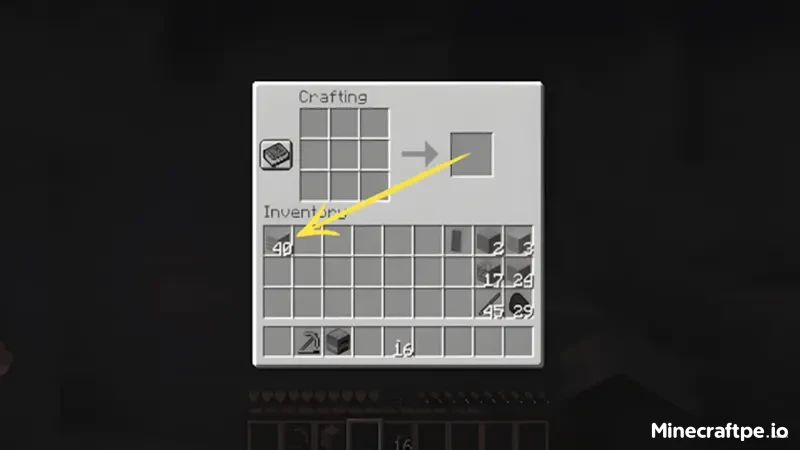 Cách tạo một tấm ván gỗ trong Minecraft
