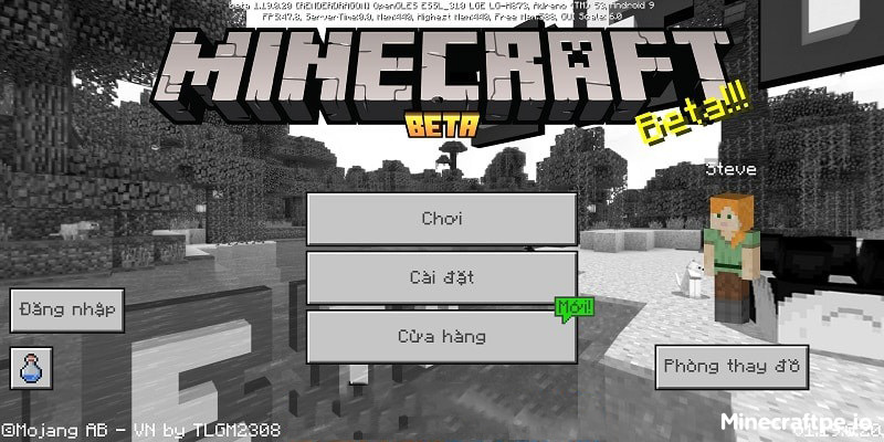 Cài đặt Minecraft 1.19.0.20 Beta thành công