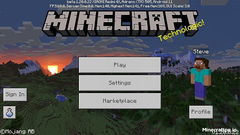 Tải Minecraft BETA 1.20.0.22 APK Tiếng Việt cho Android