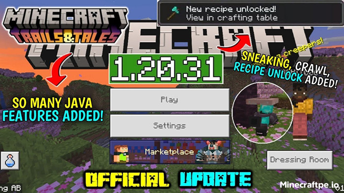 Tải Minecraft 1.20.31 APK Tiếng Việt Miễn Phí cho Android