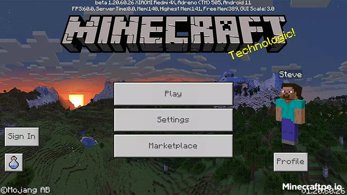 Tải Minecraft BETA 1.20.60.26 APK có Tiếng Việt cho Android