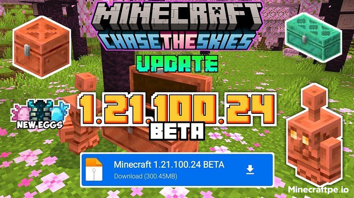 Tải Minecraft BETA 1.21.100.24 APK Tiếng Việt Miễn Phí
