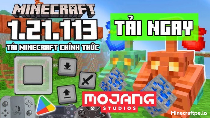 Tải Minecraft 1.21.113 APK Tiếng Việt Miễn Phí