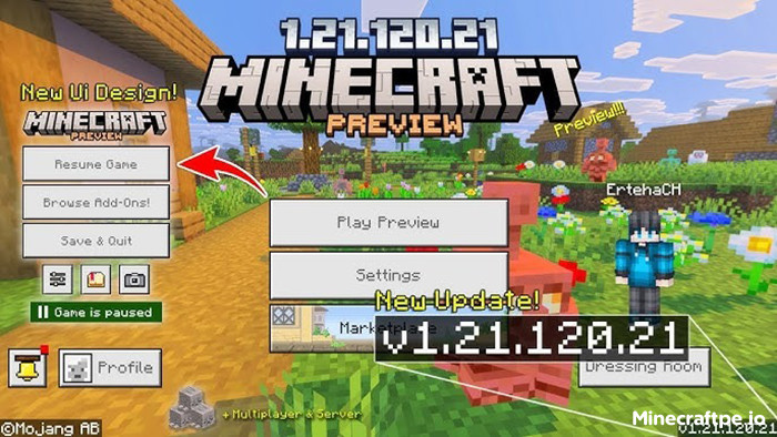 Tải Minecraft BETA 1.21.120.21 APK Tiếng Việt Miễn Phí