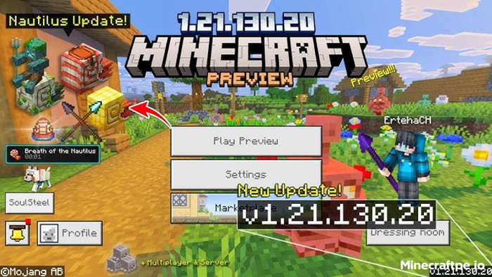Tải Minecraft BETA 1.21.130.20 APK Tiếng Việt Miễn Phí