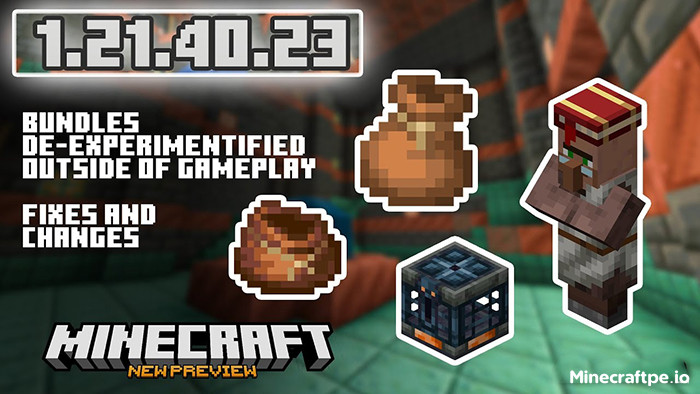 Tải Minecraft BETA 1.21.40.23 APK Tiếng Việt Miễn Phí