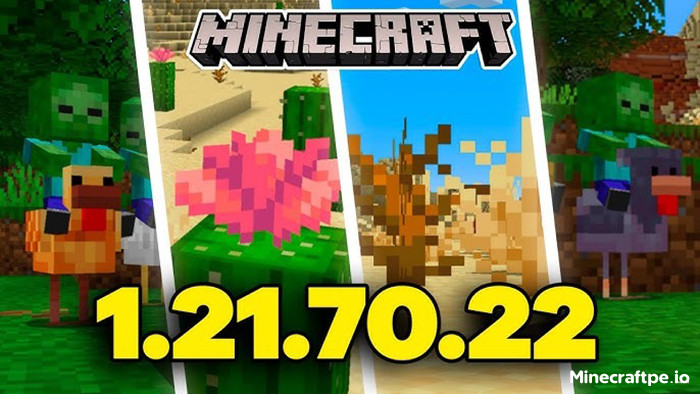 Tải Minecraft BETA 1.21.70.22 APK Tiếng Việt Miễn Phí