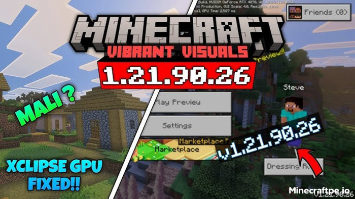 Tải Minecraft BETA 1.21.90.26 APK Tiếng Việt Miễn Phí