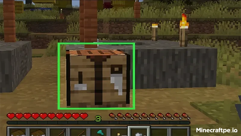 Mở menu chế tạo