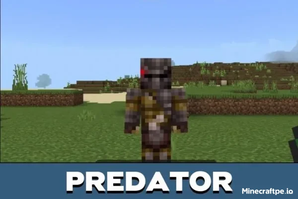Predator from Aliens vs Predator Mod for Minecraft PE