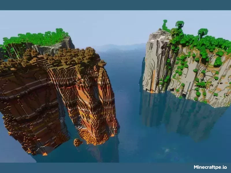 River Ring Seed nằm trong top Seed Minecraft đẹp nhất